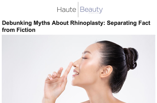 Debunking Myths About Rhinoplasty: Separating Fact from Fiction